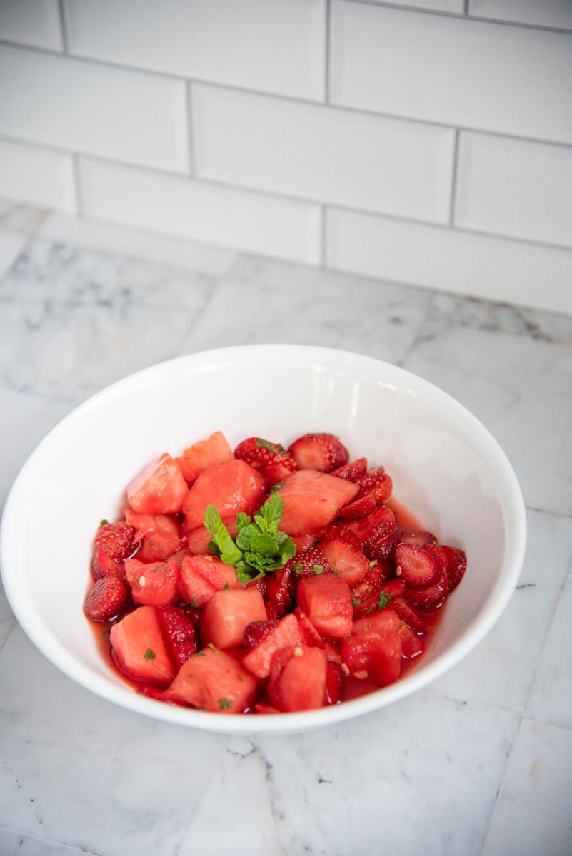 Strawberry Watermelon Salad